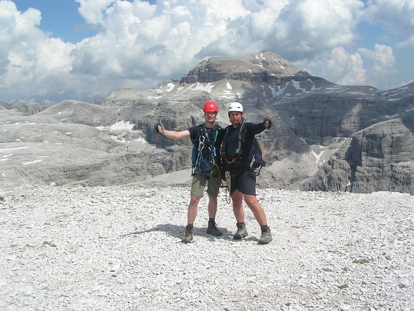 FERRATA POSSNECKER NA SELLASPITZE 2941 M  